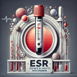Erythrocyte sedimentation rate (ESR)