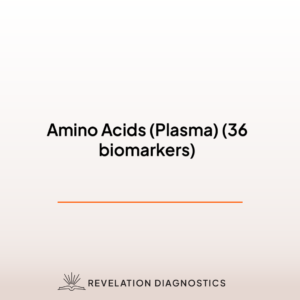 Amino Acids (Plasma) (36 biomarkers)