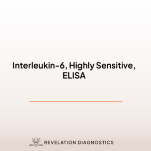 Interleukin-6, Highly Sensitive, ELISA