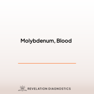 Molybdenum, Blood