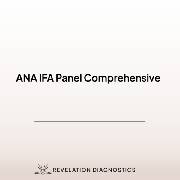 Ana Ifa Lab Report ANA IFA Panel Comprehensive - Revelation Diagnostics