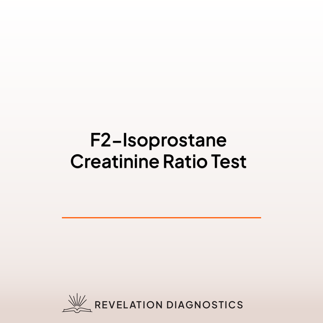F2-Isoprostane Creatinine Ratio Test