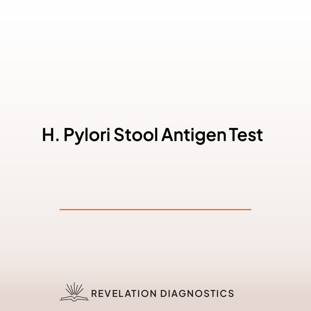 H Pylori Stool Test