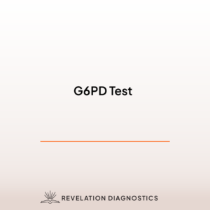 Glucose-6-Phosphate Dehydrogenase (G6PD) Test