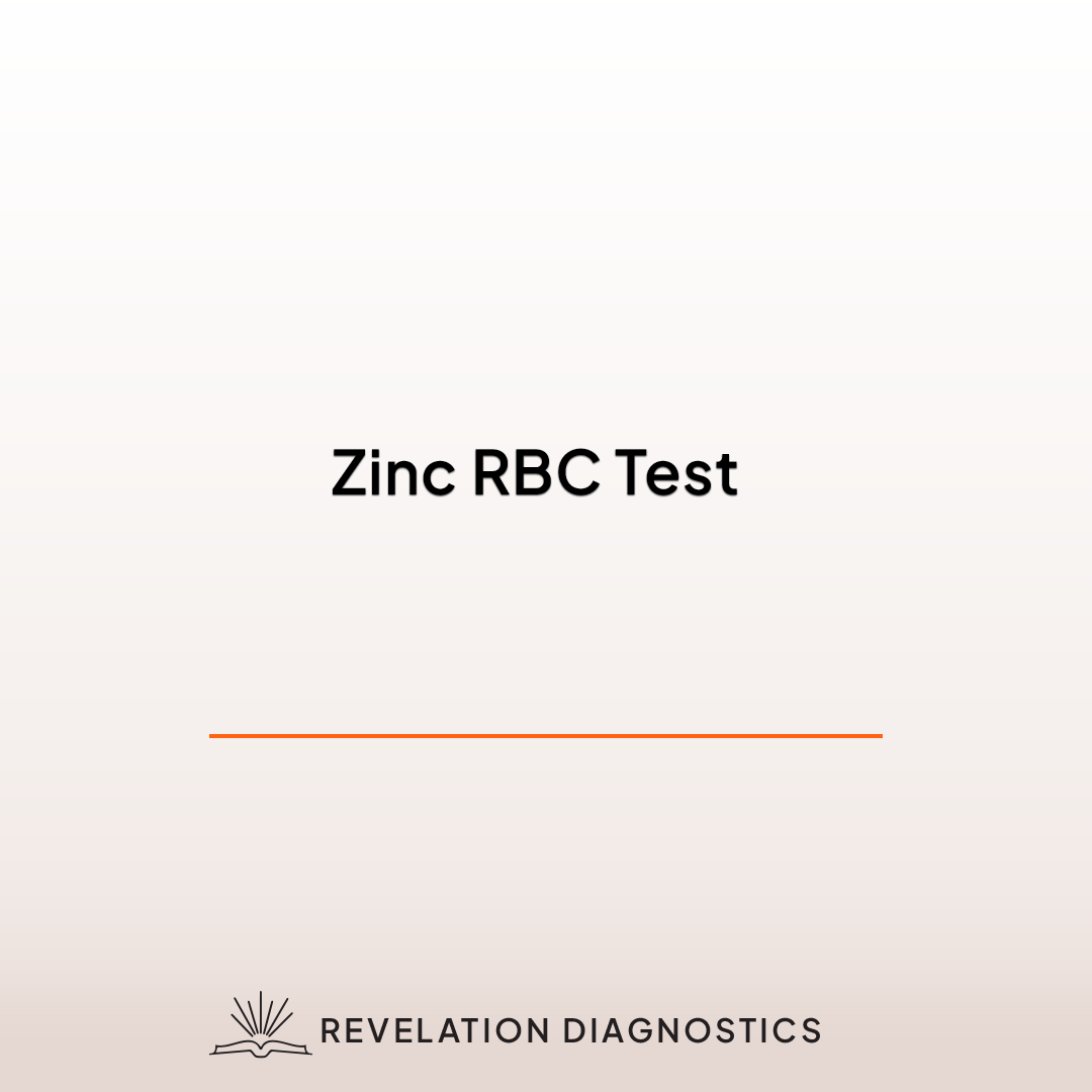 Zinc RBC Test